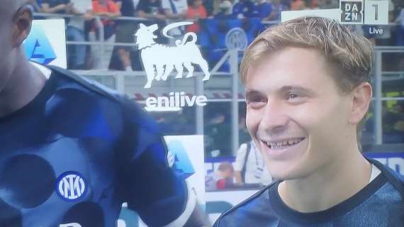 Barella al 90' a DAZN: "Il gol? Alleno in settimana quella tipologia di tiri, contro l'Atalanta è sempre tosta"