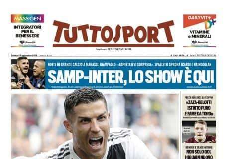 Prima pagina TS - Sampdoria-Inter, lo show è qui