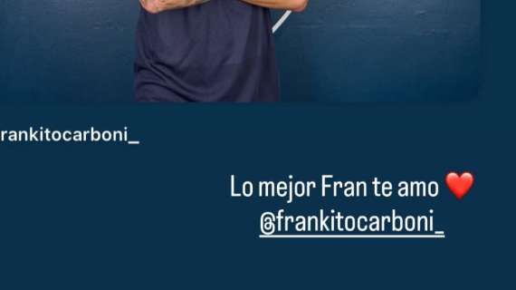 Franco Carboni all’Empoli, la dedica di Valentin: “Ti auguro il meglio”