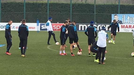 Qui Lazio - Esercitazioni atletiche e focus tattico verso l'Inter. A parte Radu e Leiva