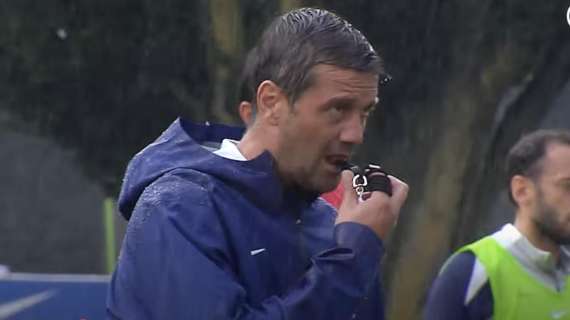 VIDEO - Inter, prosegue la preparazione estiva alla Pinetina: oggi allenamento sotto la pioggia 