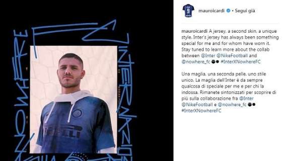 Icardi: "La maglia dell'Inter una seconda pelle"