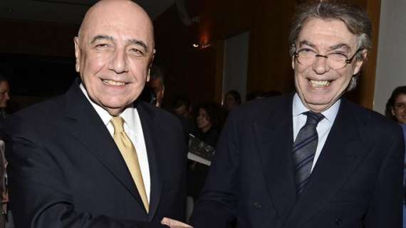 Moratti è in riunione. Presenti i collaboratori più stretti