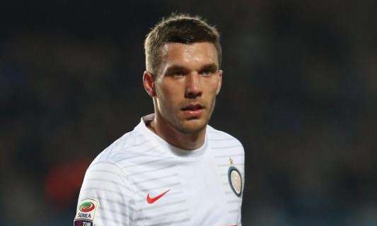 Il destino di Podolski è segnato. E Mancini lo sa