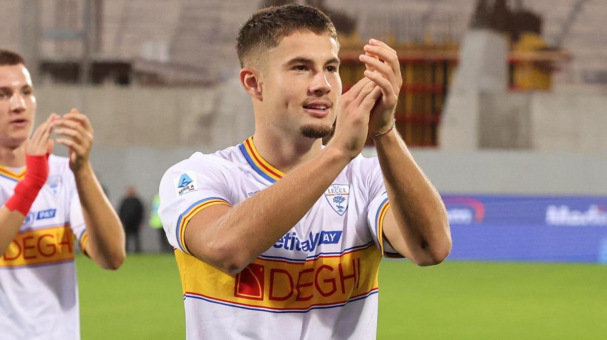 Tegola Lecce, c'è lesione per Berisha: a forte rischio il match contro l'Inter 