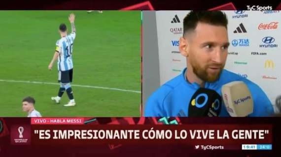 Messi coccola Lautaro: "È molto importante per noi, lui è un attaccante che vive per il gol"