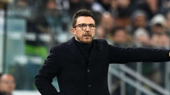 Di Francesco: "Nella storia battendo Inter, Juve e..."