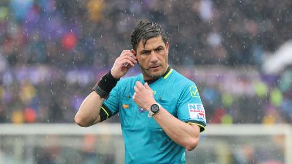 Inter-Verona affidata all'arbitro Manganiello. In sala VAR la coppia Paterna-La Penna