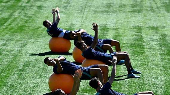 FOTO - L'allenamento di oggi dei nerazzurri: Mkhitaryan in gruppo, magie di Asllani