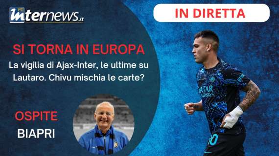 Rivivi la diretta! La VIGILIA di AJAX-INTER, le ULTIMISSIME di FORMAZIONE: dubbio LAUTARO?