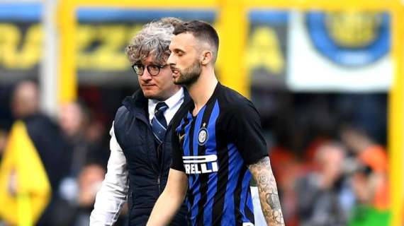 Affaticamento ai flessori della coscia per Brozovic