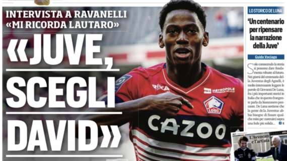 Prima TS - Ravanelli: “Juve, scegli David. Mi ricorda Lautaro”