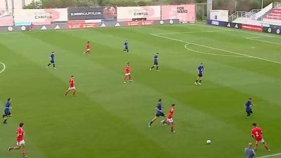 Youth League - L'Inter si illude, poi tiene duro a Lisbona: 1-1 col Benfica, qualificazione agli spareggi viva