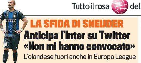 Gazzetta - Wes anticipa l'Inter, la sfida e resta fuori