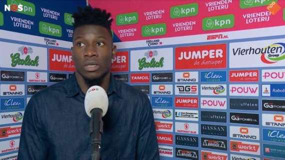 Onana: "Il mio tempo all'Ajax è finito. Per me era importante cercare una nuova sfida"