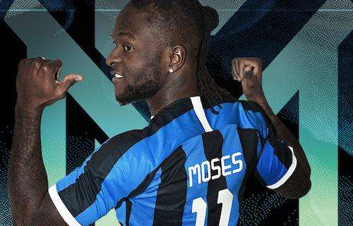 Moses, svelato il numero di maglia: indosserà la 11 come ai tempi del Wigan