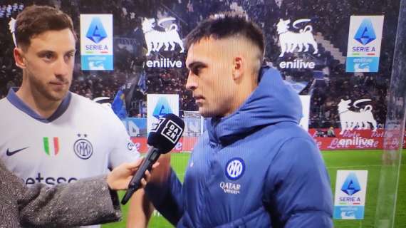 Lautaro a DAZN: "Tre punti importanti. Triplete? Sarà difficile ma lotteremo per tutto, vogliamo vincere"