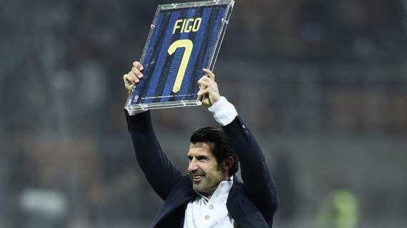 Auguri a Luis Figo: l'ex centrocampista portoghese dell'Inter oggi compie 48 anni