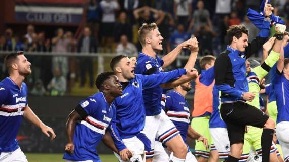 Sampdoria-Inter, i convocati di Giampaolo: fuori solo Regini e Saponara