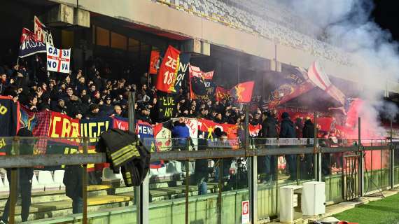 Lunedì sarà esodo di genoani a San Siro: sono 3mila i biglietti venduti del settore ospiti