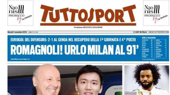 Prima TS - Marotta-Inter, via libera