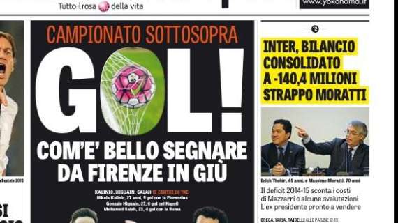 Prime Pagine - ET infiamma l'Inter: "Compriamo ancora", nel mirino due giocatori. Bilancio consolidato a -140 mln