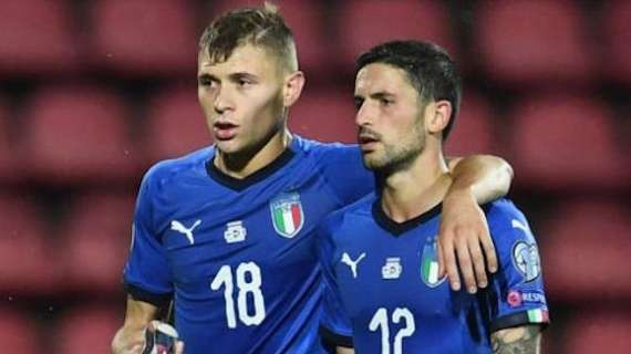 InterNazionali - Stasera Italia-Bosnia: Barella titolare, panchina per D'Ambrosio e Sensi