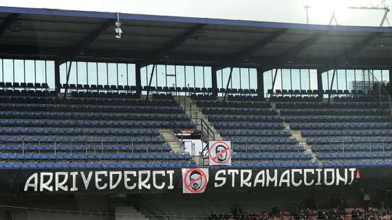 Sparta Praga, il tifo giubila Strama: "Arrivederci"