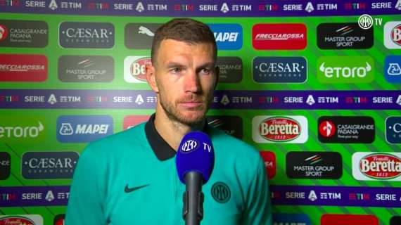 Dzeko a InterTV: "Quando sono entrato ho detto a Vidal che dovevamo spaccare tutto"