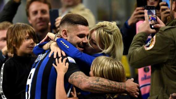 Wanda Nara su Twitter ribadisce: "Forza Inter alle 18"