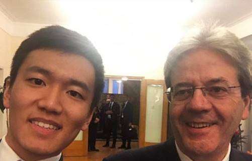 Gentiloni: "Suning-Inter, comprata la storia d'Italia"