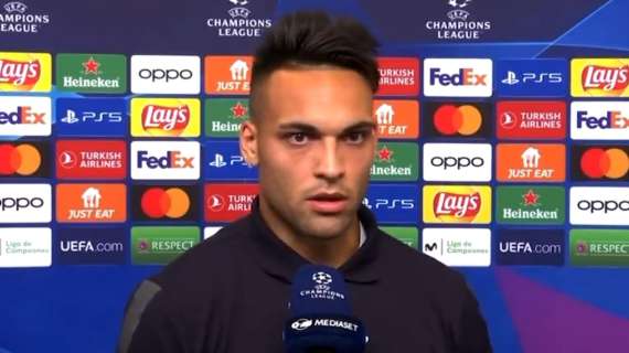 Lautaro a Sky: "Domani ambiente caldo come in Argentina. Il gol? Sono tranquillo, mi basta aiutare i compagni"