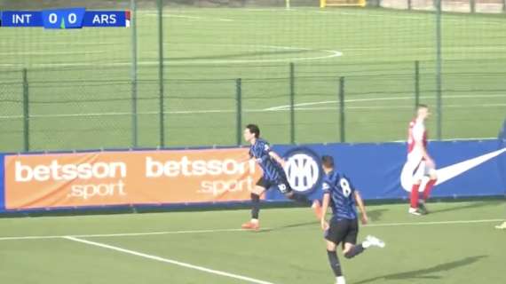 VIDEO - Youth League, altro poker dell'Inter: Arsenal travolto 4-1, gli highlights della partita 