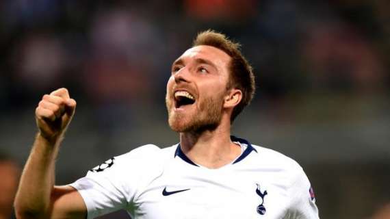 Eurorivali - Tottenham, per Eriksen escluso infortunio cronico. La conferma dall'agente