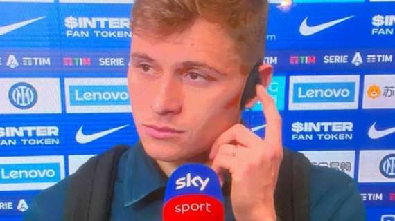 Barella a Sky: "Se non do una mano alla squadra mi innervosisco. Liverpool? L'Inter è pazza..."
