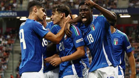 Europeo U21, l'Italia pareggia 1-1 con la Spagna e chiude al secondo posto: ai quarti Germania o Inghilterra 