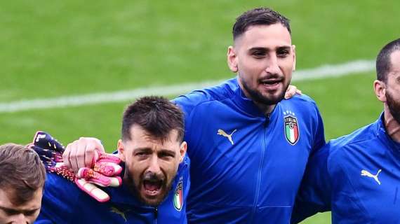 La carica di Donnarumma e Acerbi: "Il nostro messaggio era quello di divertirci e ritrovare spensieratezza" 