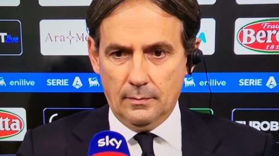 Inzaghi a Sky: "Con Frattesi ottimo rapporto, lui l'anno scorso è stato il segreto. Napoli? Paura di nessuno"