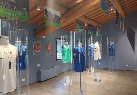 Al Museo del Calcio di Coverciano le maglie del trionfo Europeo