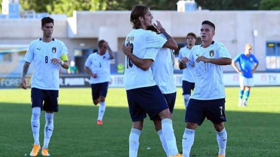 U-21, gli azzurrini vincono 2-1 sulla Slovenia. In campo non solo Esposito, spazio anche per Salcedo