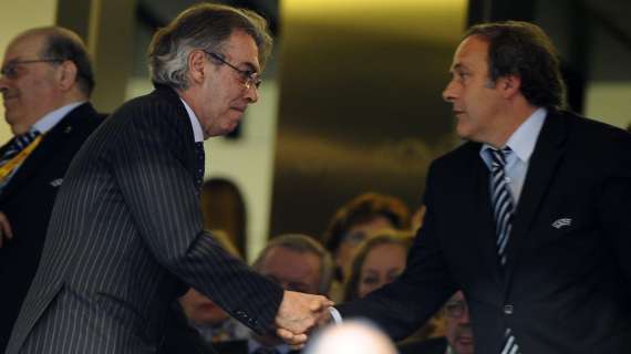 Platini: "Moratti immediately agreed on FFP"