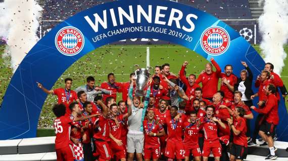 Quote Champions, Bayern Monaco e City in pole a 5,50. Inter come l'Atletico Madrid