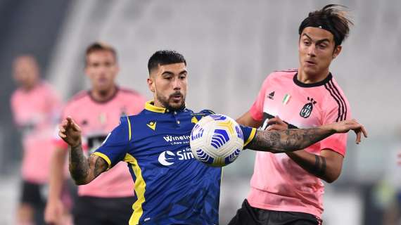 Favilli firma il vantaggio, Kulusevski segna il gol del pari: 1-1 allo Stadium tra Juventus e Verona