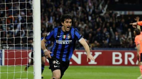 Milito: "Ingiuste le critiche nel 2010! Contro il Barça..."