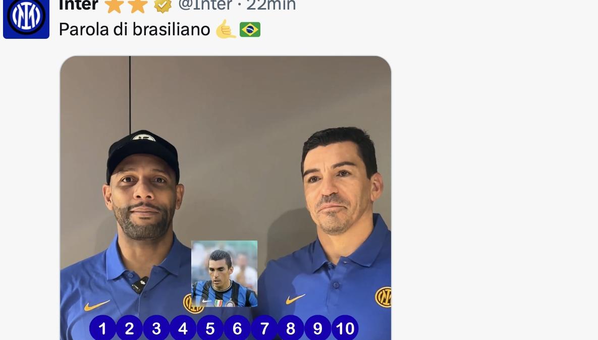 VIDEO - Inter, i migliori 10 brasiliani della storia dell'Inter secondo Maicon e Lucio