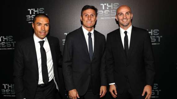 FOTO - FIFA Awards: tre leggende interiste a Londra