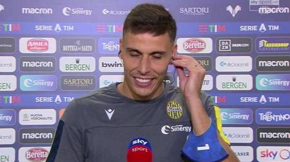 Verona, Silvestri: "Ho chiesto consigli ad Handanovic a fine partita"