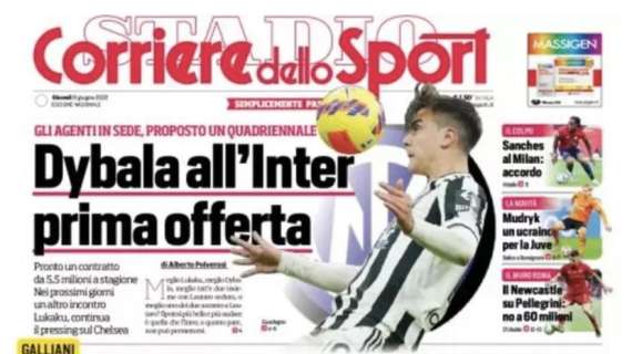 Prima CdS - Dybala all'Inter, prima offerta