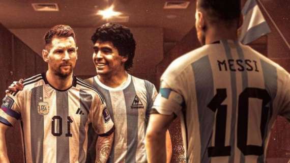 Argentina in finale, Correa festeggia sui social con Messi-Maradona: "Che orgoglio"