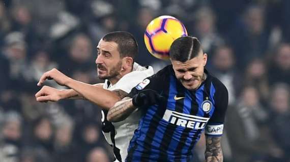 Bonucci: "Con l'Inter partita combattuta, ma la vittoria dimostra la fame di questa Juve"